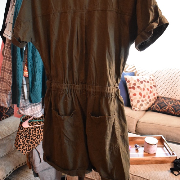 Women's Size medium Coverall Style Romper by Wild Fable - Picture 3 of 3